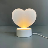 Ship from China 3-4 weeks_Sublimation Blank acrylic Night Lights 30pcs/case_GGblanks