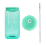 25 Pack 50 Pack 16oz Jelly Sublimation Glass Cans in Sweet Candy Colors_GGblanks