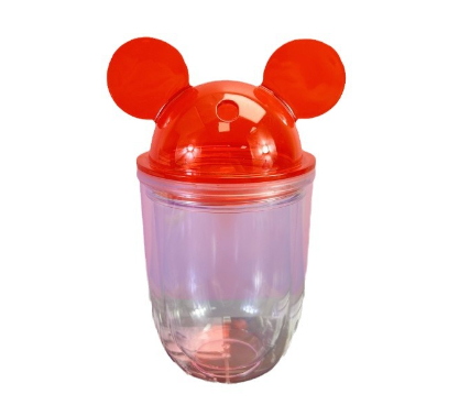 60 Pack Double walled Individual White Box Package 450ml Plastic Cups_GGblanks