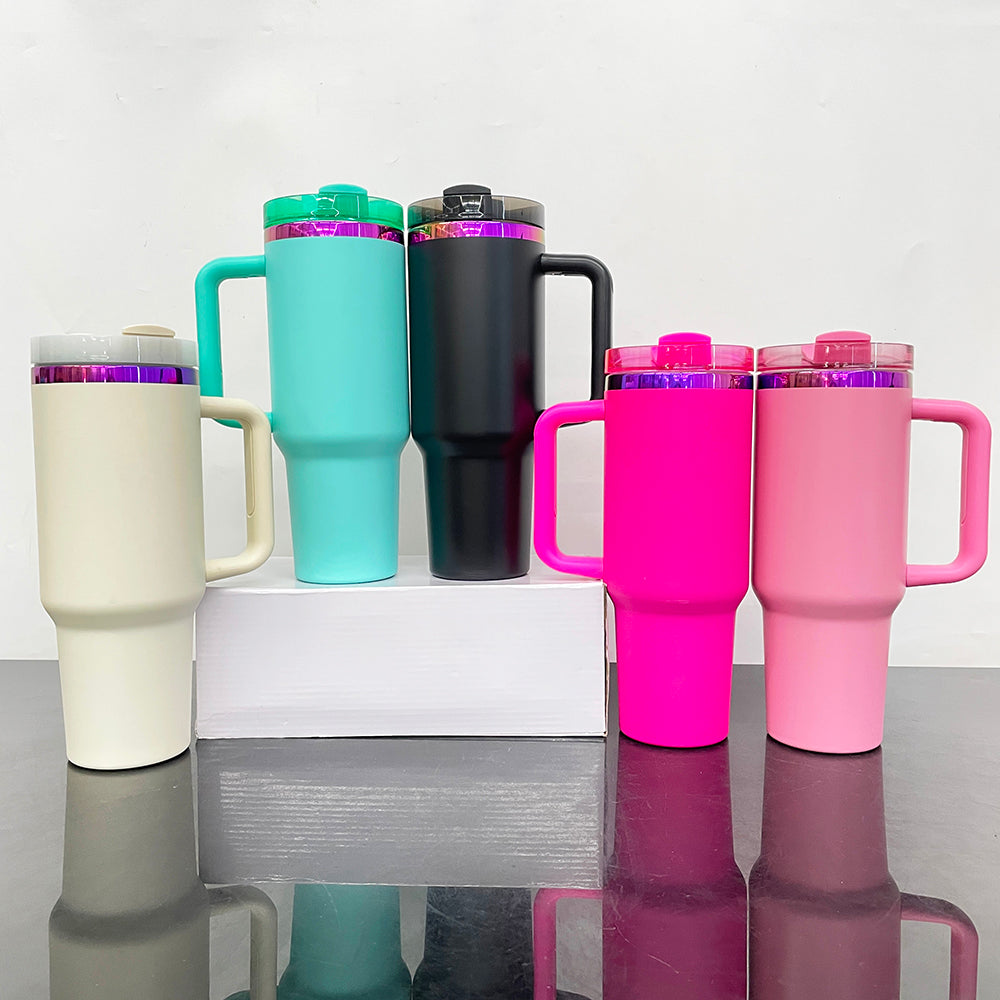20 Pack 40oz Purple Plated Purple Underneath H2.0 Colors Quencher Tumblers_GGblanks