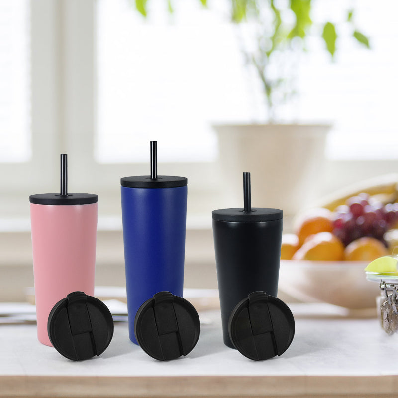 25 Pack 24oz 710ml Double Wall 304 Stainless Steel Vacuum Insulated Coffee Mug Coffee Tumbler_GGblanks