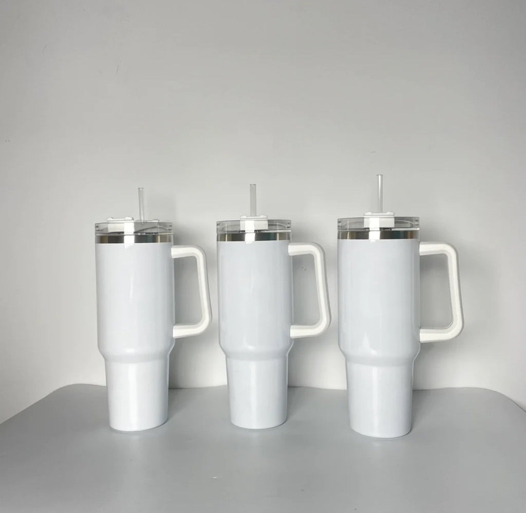 China RTS_H1.0 New Colors 40oz Stanley Style Tumblers for Laser Engraving_GGblanks