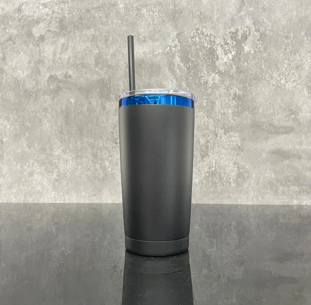 25 Pack 20oz Blue Mirror Plate Powder Coated Coffee Mugs for Laser Engraving_GGblanks