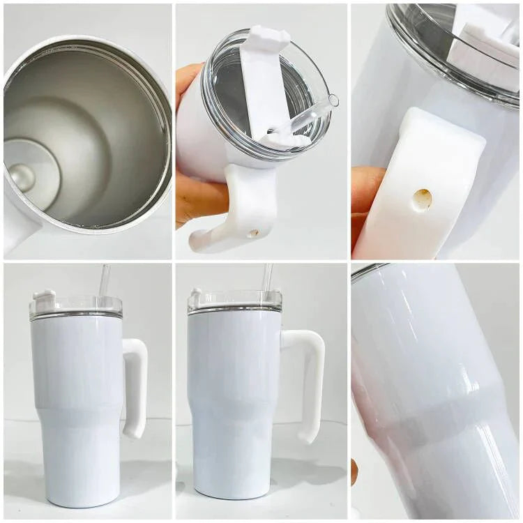 20oz USA RTS White/Matte Macaron Student tumblers Kids Tumblers for Sublimation_GGblanks