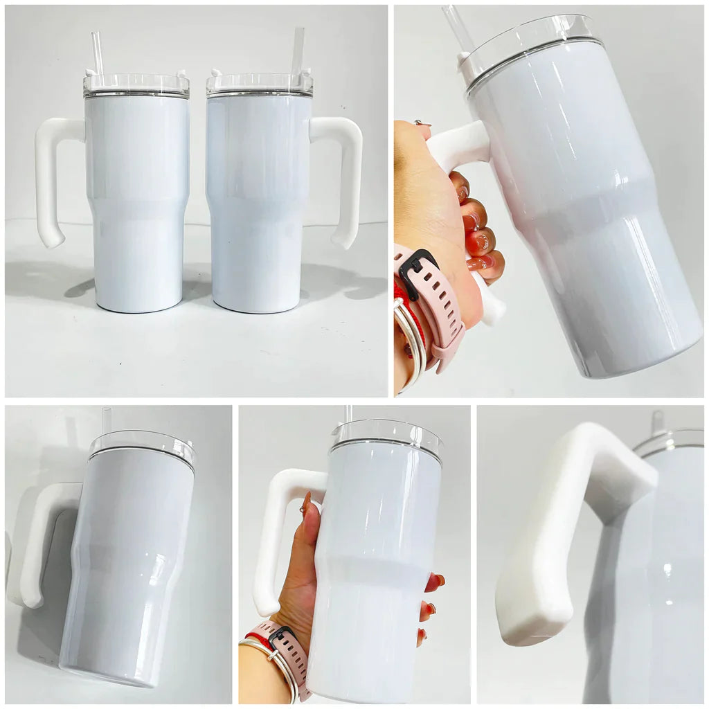 20oz USA RTS White/Matte Macaron Student tumblers Kids Tumblers for Sublimation_GGblanks