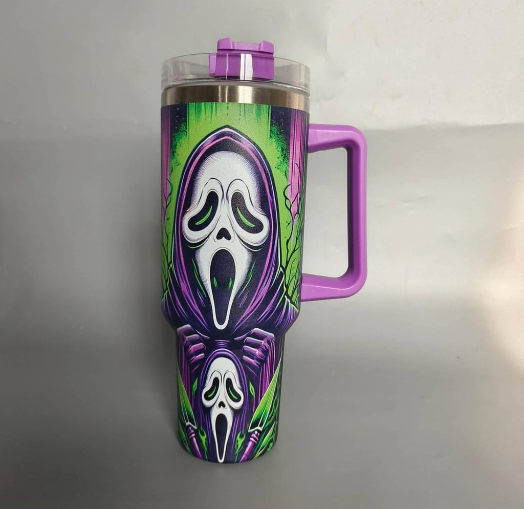 25 Pack Halloween 40oz Tumblers with Designs_GGblanks