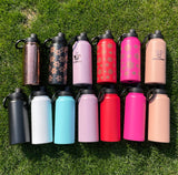 China RTS_32oz Mirror Copper Underneath Water Bottles with Magnetic Lids for Laser Engraving_GGblanks