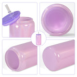 50 Pack 16oz Shimmer Glass Can Sublimation Glitter Rainbow Glass Beer Can_GGblanks