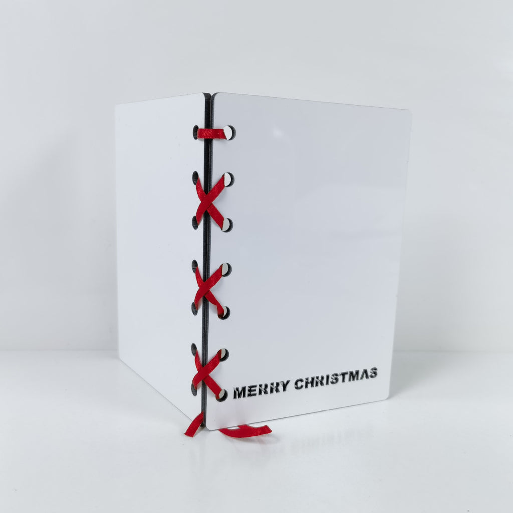 20 Pack China Warehouse By Air Double-sided Sublimation MDF Pendant Christmas Gift Greeting Card_GGblanks