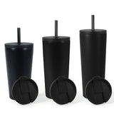 25 Pack 24oz 710ml Double Wall 304 Stainless Steel Vacuum Insulated Coffee Mug Coffee Tumbler_GGblanks