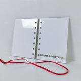 20 Pack China Warehouse By Air Double-sided Sublimation MDF Pendant Christmas Gift Greeting Card_GGblanks