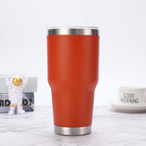 25 Pack China RTS Double Walled Stainless Steel Can Cooler Powder Coated Car Cups_GGblanks