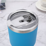 25 Pack China RTS Double Walled Stainless Steel Can Cooler Powder Coated Car Cups_GGblanks
