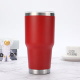 25 Pack China RTS Double Walled Stainless Steel Can Cooler Powder Coated Car Cups_GGblanks