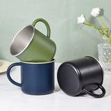 36 Pack 400ML 14oz Coffee Mug Stainless Steel Mug for Camping_GGblanks
