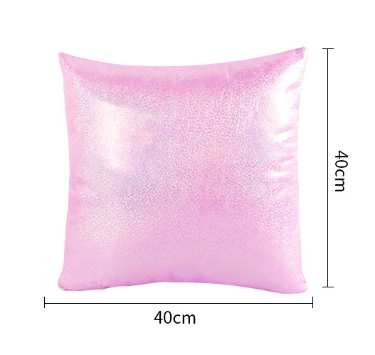 Ship from China 7-10days_ Fashion flash pillow cushion cover pillowcase for sublimation 50pcs-GGblanks
