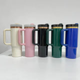 China RTS_30oz 40oz H2.0 Deco-Collection-style powder coating Gold & Copper plated Tumblers 25pcs 30GLODCOPPERB_GGblanks