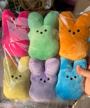 China RTS_Easter bunny 6'' Plush Peeps Rabit for Easter _GGblanks