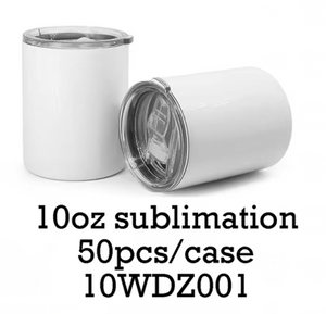 China RTS_Hot sale 10oz/12oz/16oz Sublimation Blanks White Color Coffee Mug With Handle 50PCS Sold By Case_GGblanks