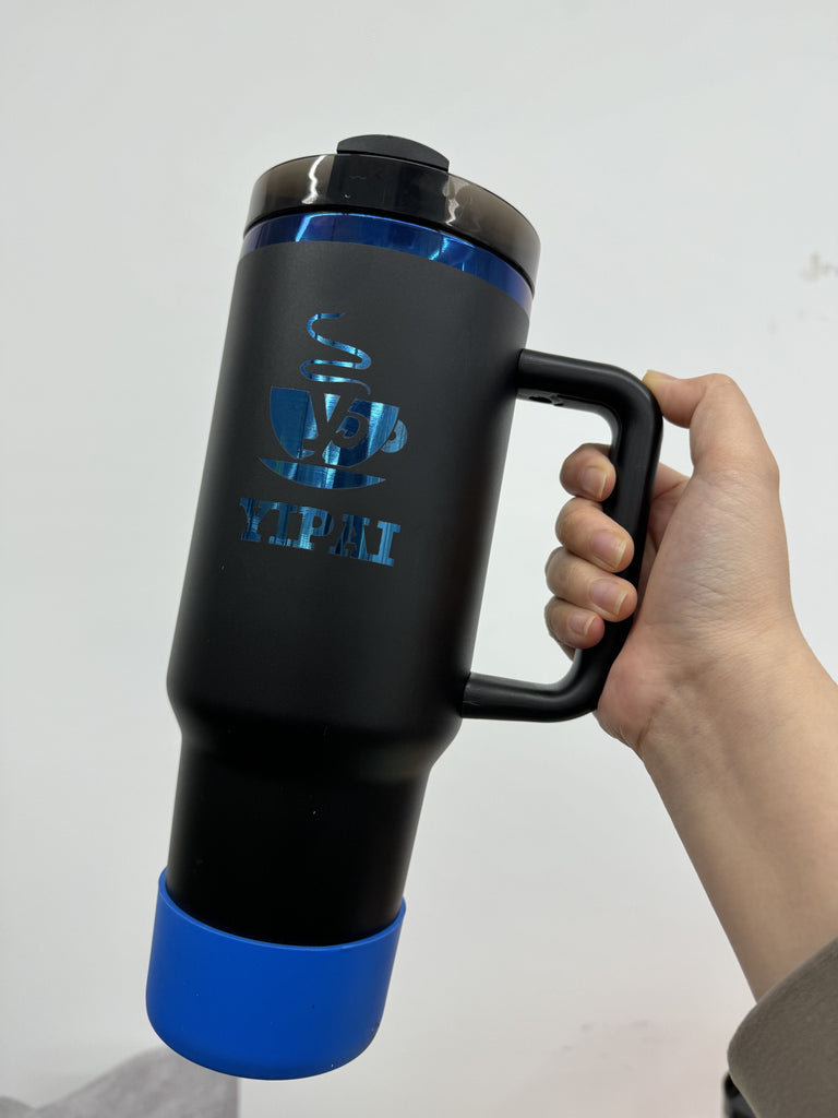 20 Pack Blue Underneath 40oz H2.0 Tumblers Blue Plated White Red Gradient Pink Blue White Black Thermos Cup for Laser Engraving_GGblanks