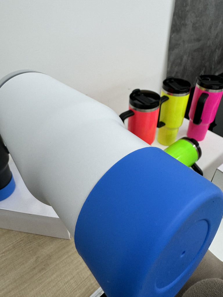 20 Pack Blue Underneath 40oz H2.0 Tumblers Blue Plated White Red Gradient Pink Blue White Black Thermos Cup for Laser Engraving_GGblanks