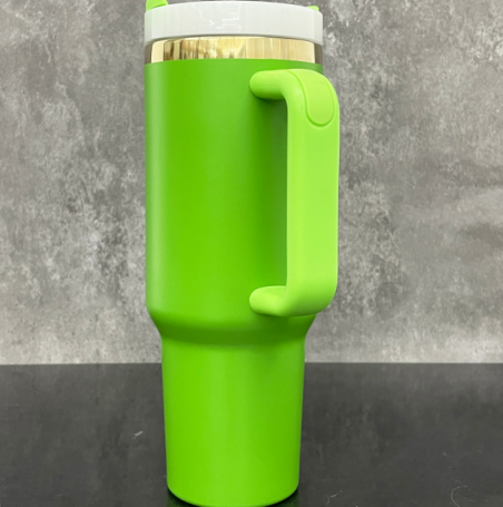 20 Pack Mirror Gold Plated Christmas Green Powder Coated H2.0 30oz 40oz Tumblers with Grinch Laser_GGblanks