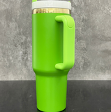 20 Pack Mirror Gold Plated Christmas Green Powder Coated H2.0 30oz 40oz Tumblers with Grinch Laser_GGblanks
