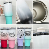 20 Pack GGblanks 40oz Black Plated/Blue Plated/Mirror Black Plated Pink/Ombre Powder Coated/Shimmer Black H2.0 Quencher Tumblers For Laser Engraving_GGblanks