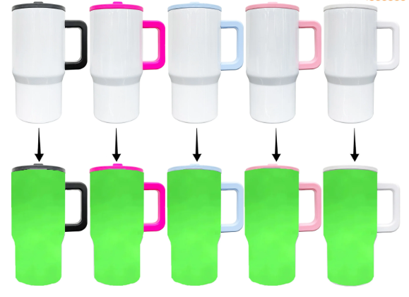 25 Pack Blank Sublimation 20oz Tumbler with Leakproof Straw Lids_GGblanks