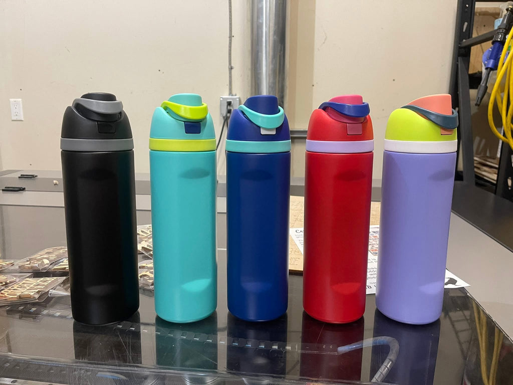 25 Pack 24/32oz Owala Freesip Water Bottle Wholesale Stainless Steel Insulation Sippy Cup_GGblanks