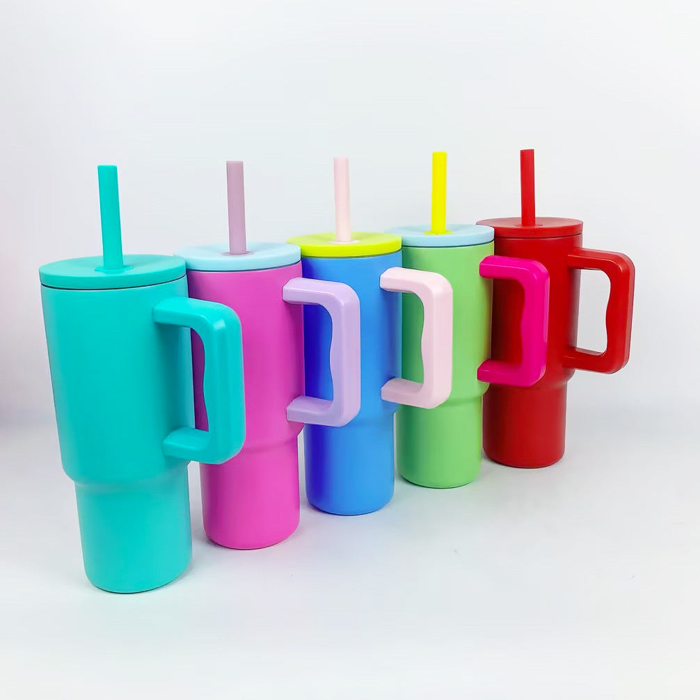 China RTS_New style limited 24oz jumper handle Cup for Spring_GGblanks