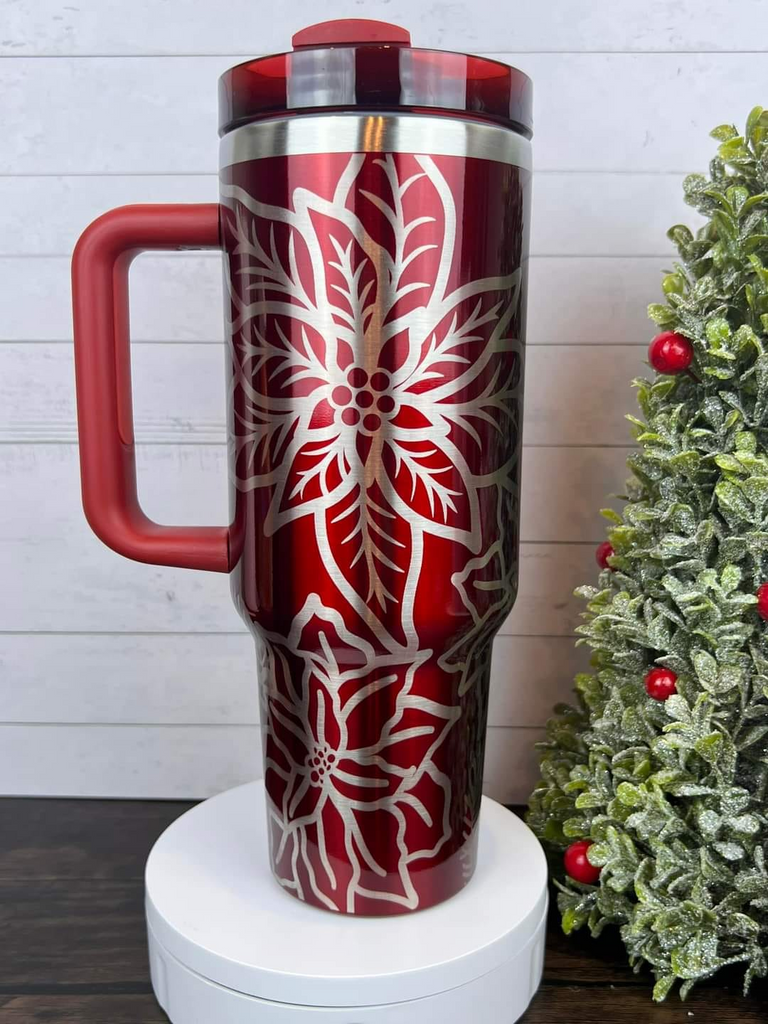 20 Pack 40oz Red & Green Blank Sublimation Christmas Tumblers_GGblanks