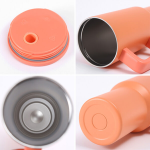 25 Pack G4 40oz Customizable Car Cup Travle Mugs with Handle and Straw_GGblanks