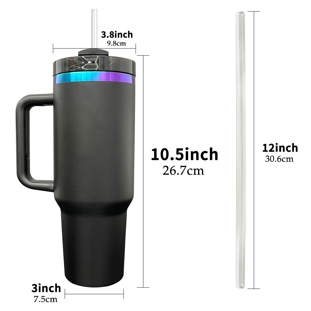 25 Pack 20oz 20 Pack 30oz 40oz Powder Coated H2.0 Purple/Blue Underneath Quencher Tumbler_GGblanks