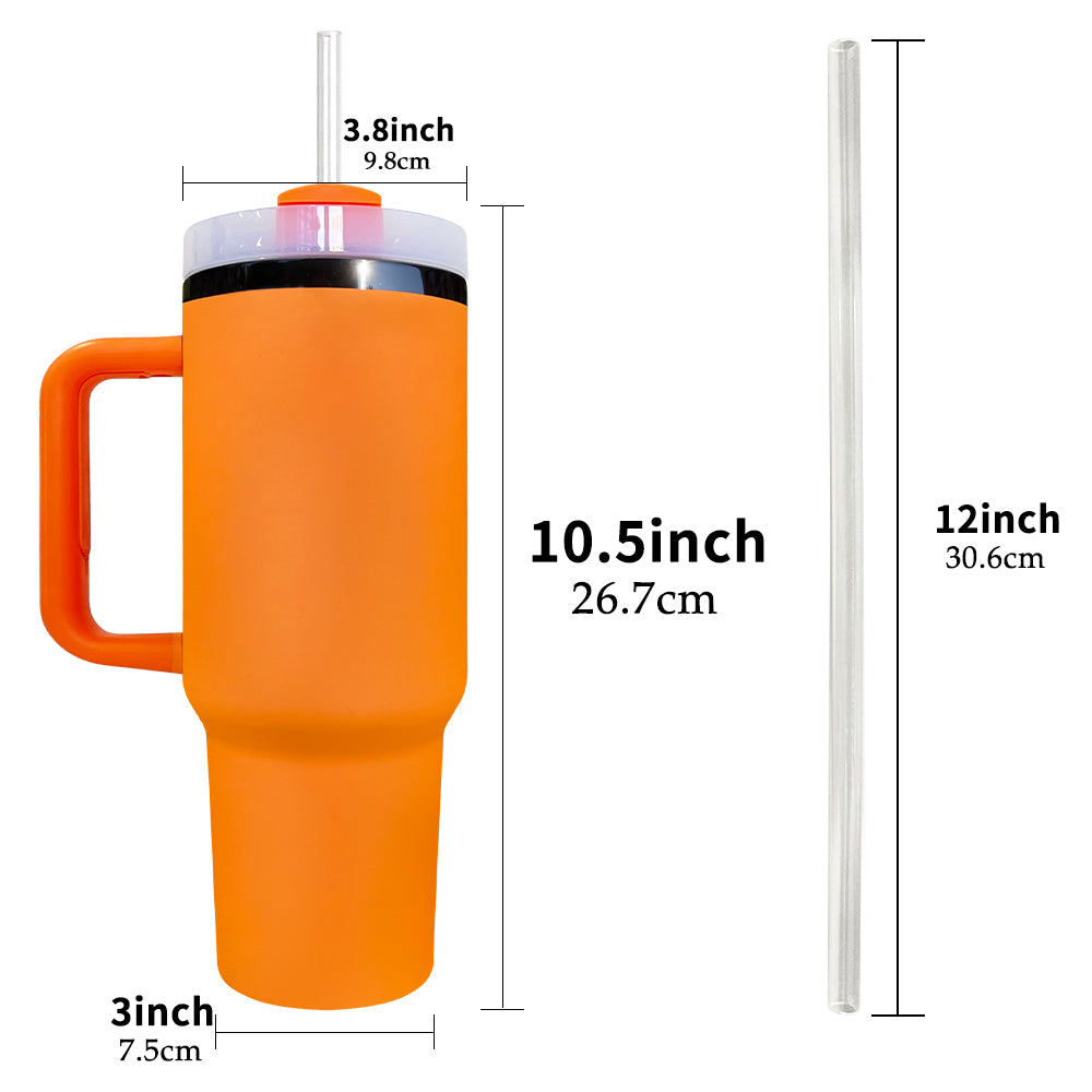 20 Pack 40oz Black Underneath Black Plated Black/Red/Pink/Blue/Light Pink/White/Yellow/Orange Tumblers for Laser Engraving_GGblanks