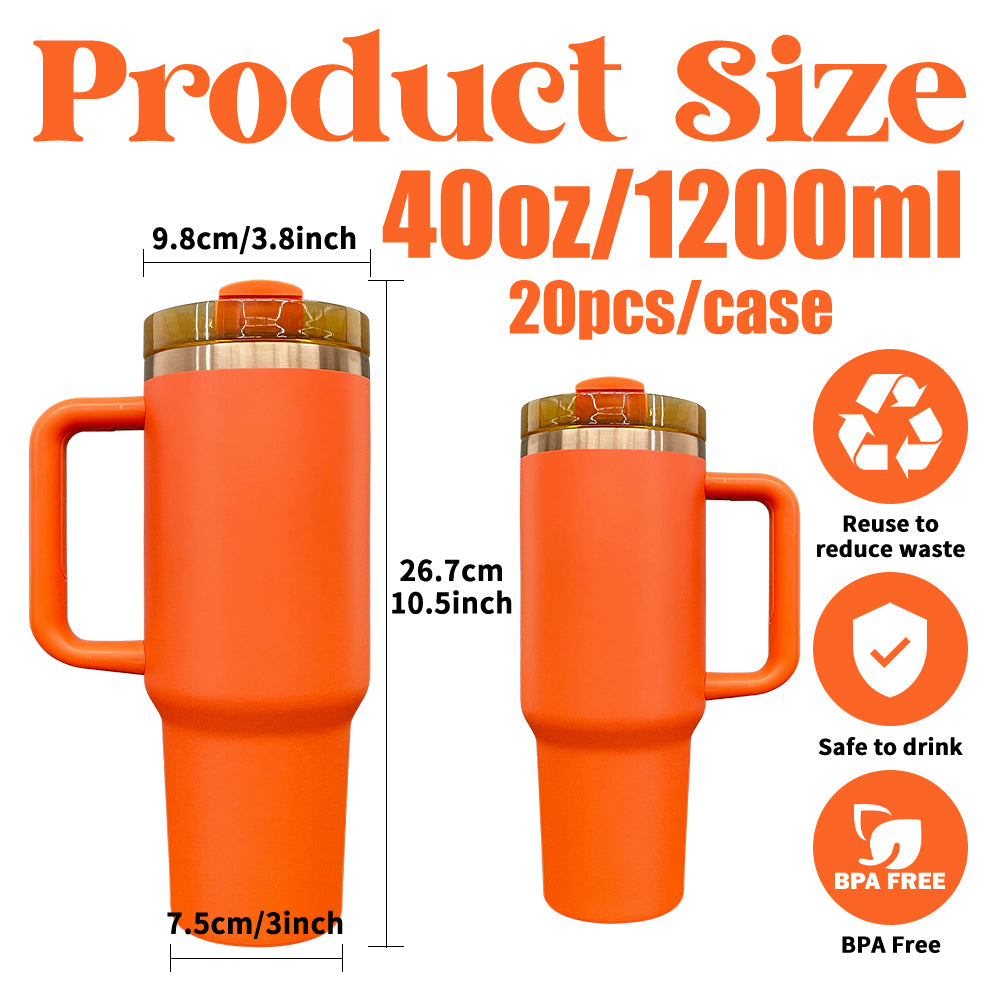 20 Pack Pumpkin Spice Maple  Autumn Color Copper Plated Tumbler for Laser Engrvaing_GGblanks