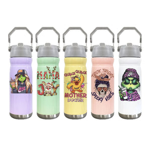 China RTS_22oz Macaron Colorful Water Bottoles for Sublimation Engraving 22OZFZSH01 22OZFZSH02_ GGblanks