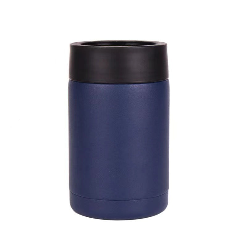 50 Pack Outdoor 12oz Cold Preservation Tank with  Bottle Opener Creative 304 Stainless Steel Cola Beer Tank 3 in 1 Cold Cup_GGblanks