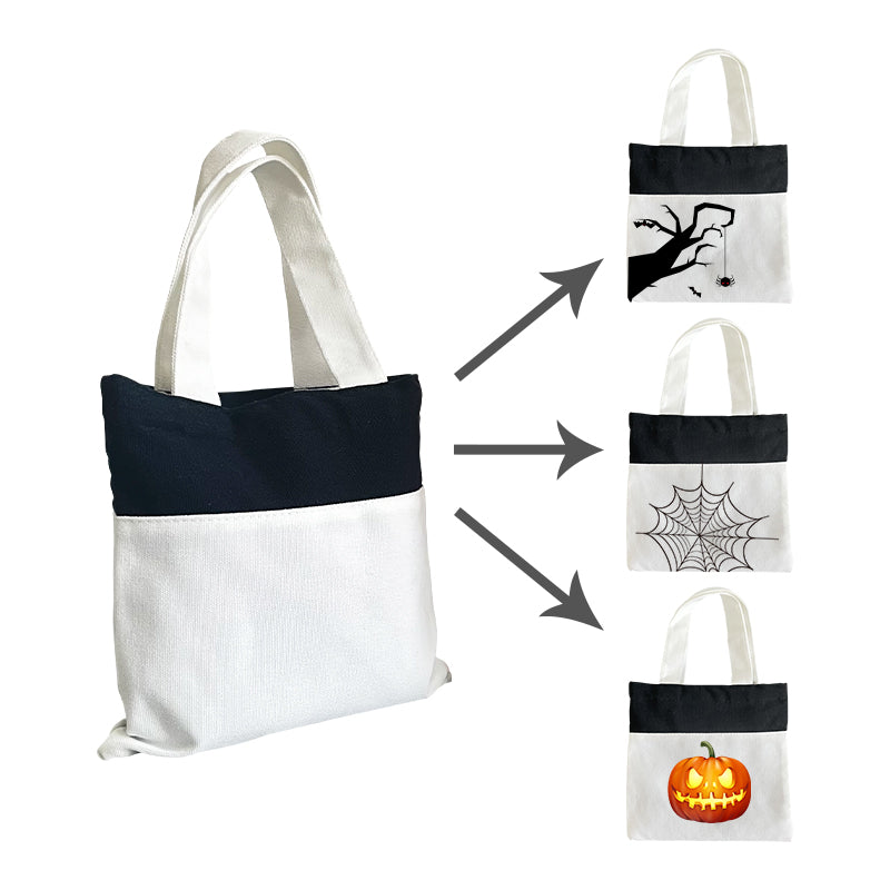 50 Pack Blank sublimation Halloween kids candy bag_GGblanks