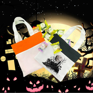 50 Pack Blank sublimation Halloween kids candy bag_GGblanks