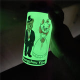China RTS_Halloween Cups Children's 12oz UV color change and glow in the dark kids water bottle - GGblanks