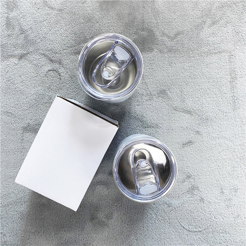 China RTS_12oz Straight Sublimation Wine Tumbler White Glossy 50PCS YP00280005 - GGblanks