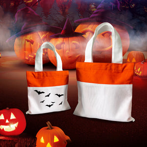 50 Pack Blank sublimation Halloween kids candy bag_GGblanks