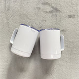 China RTS_Hot sale 10oz/12oz/16oz Sublimation Blanks White Color Coffee Mug With Handle 50PCS Sold By Case_GGblanks