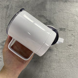 China RTS_Hot sale 10oz/12oz/16oz Sublimation Blanks White Color Coffee Mug With Handle 50PCS Sold By Case_GGblanks