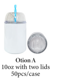 25 Pack 20oz 22oz Sublimation Tumbler With Diy Dome Lid And Slide Lid_GGblanks
