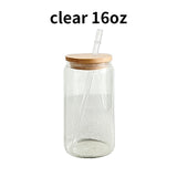 On Sale 6 Pack 8 Pack 25 Pack 50 Pack 16oz Clear Frosted Glasses_GGblanks