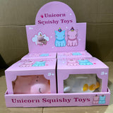 24 Pack Jumbo Unicorn Squishy Toy TPR Soft Stress Relief Squishy Adults Fidget Toys_GGblanks