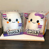 24 Pack 13.5*13cm Halloween Crazy Fun Ghost Squishy Toys TPR Soft Stress Relief Sensory Toys_GGblanks