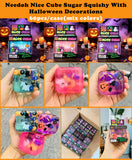 Presale USA_👻🎃60 Pack 5.5cm Haloween NeeDoh Ice Cube Slow Rising Sensory Squeeze Toy Adults Fidget Toys_GGblanks